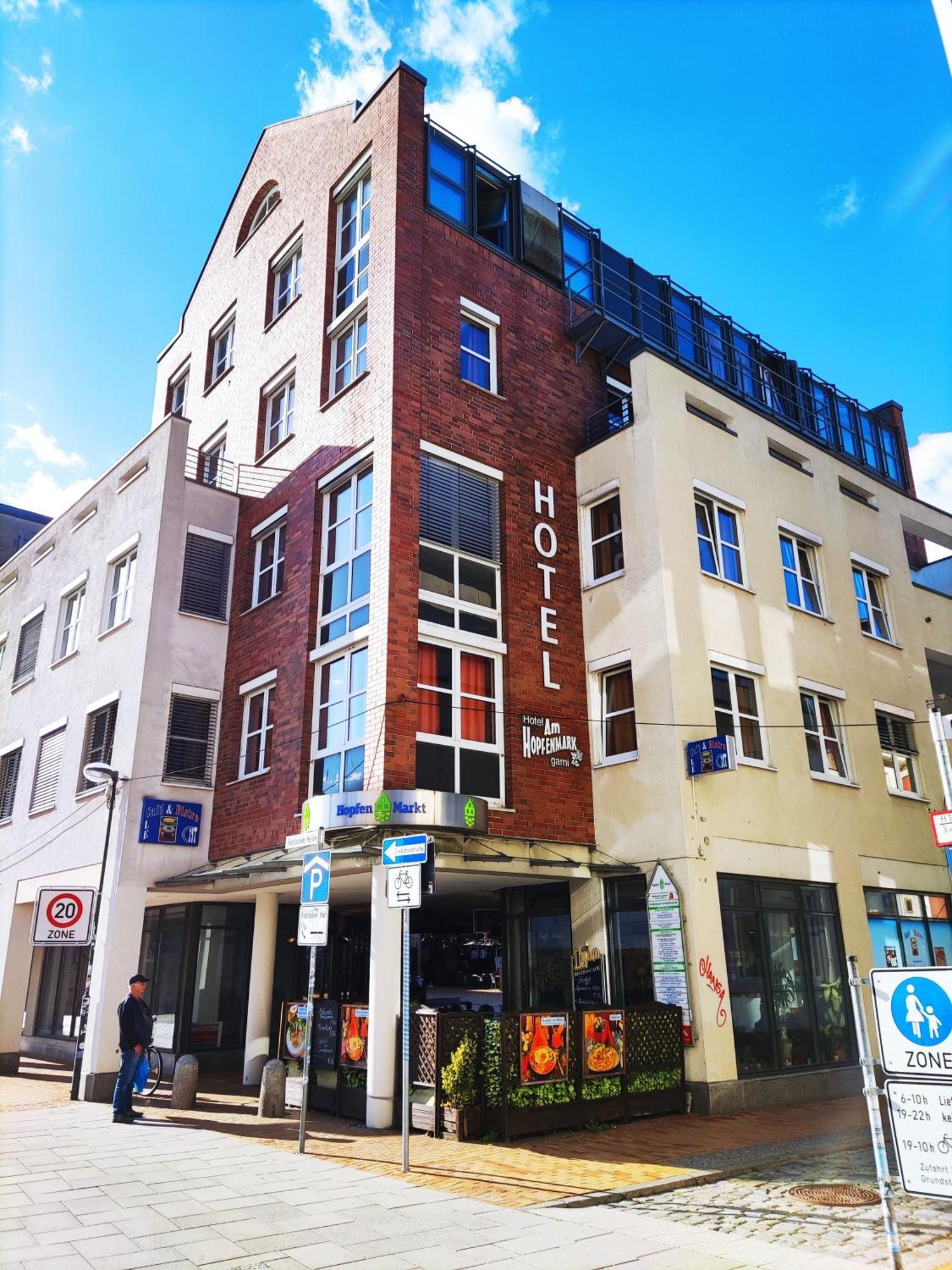 Hotel Am Hopfenmarkt Rostock Eksteriør bilde