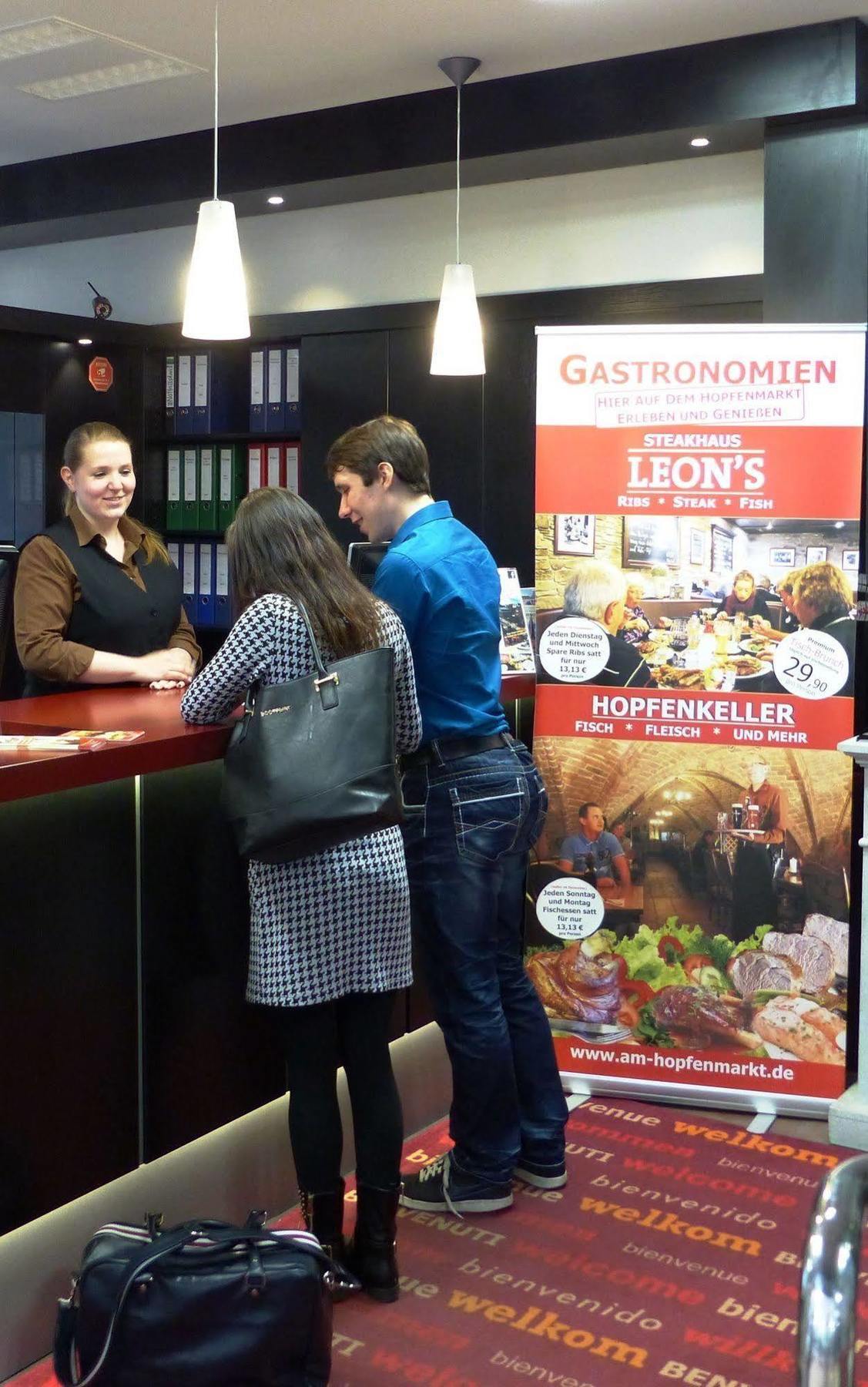 Hotel Am Hopfenmarkt Rostock Eksteriør bilde